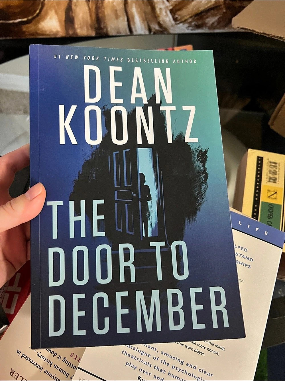Dean Koontz The Door to December Paperback Book